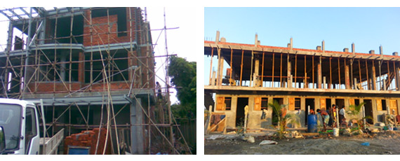 Civil Work of Construction for Apartments